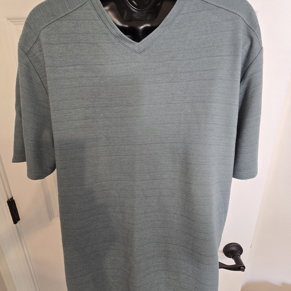 Claiborne Men's Polo Shirt in Sage Green Size Large